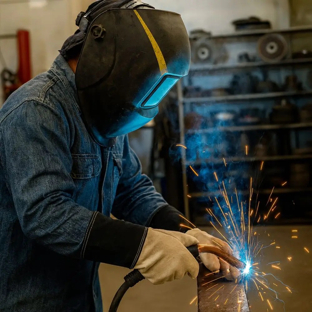 ArmaDES Sarung Tangan Las Kulit Double Layer Cowhide Welding Gloves - STL-10 Gambar produk ArmaDES Sarung Tangan Las Kulit Double Layer Cowhide Welding Gloves - STL-10 - 7