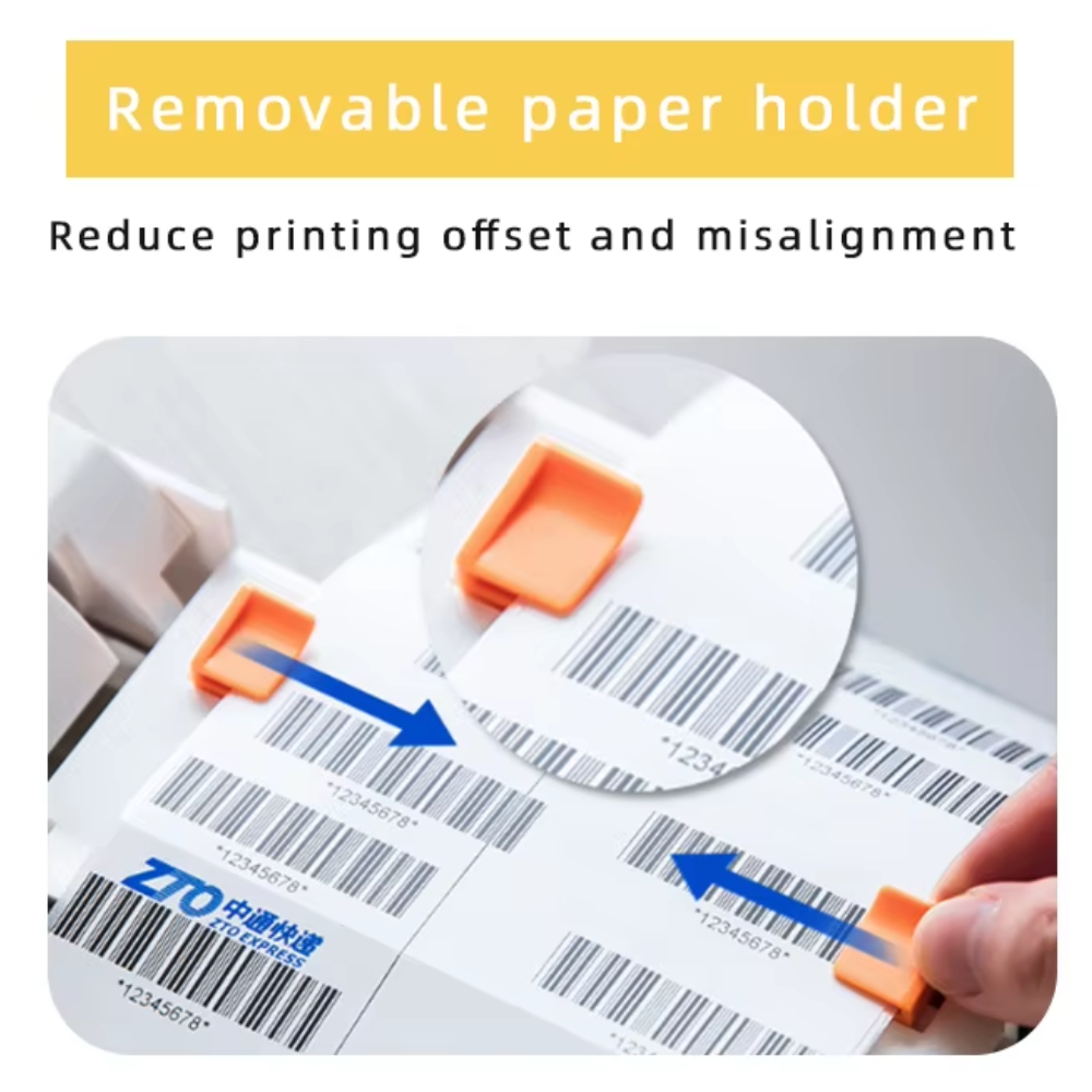JP Printer Barcode Thermal Label Bluetooth 80mm 203 DPI 180mm/s - CC390 Gambar produk JP Printer Barcode Thermal Label Bluetooth 80mm 203 DPI 180mm/s - CC390 - Kemasan