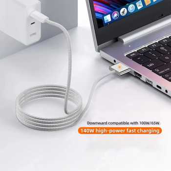 Gambar produk LISEN Kable Charger USB Type C to MagSafe 3 Fast Charging 140W 2M - AO50 - 5