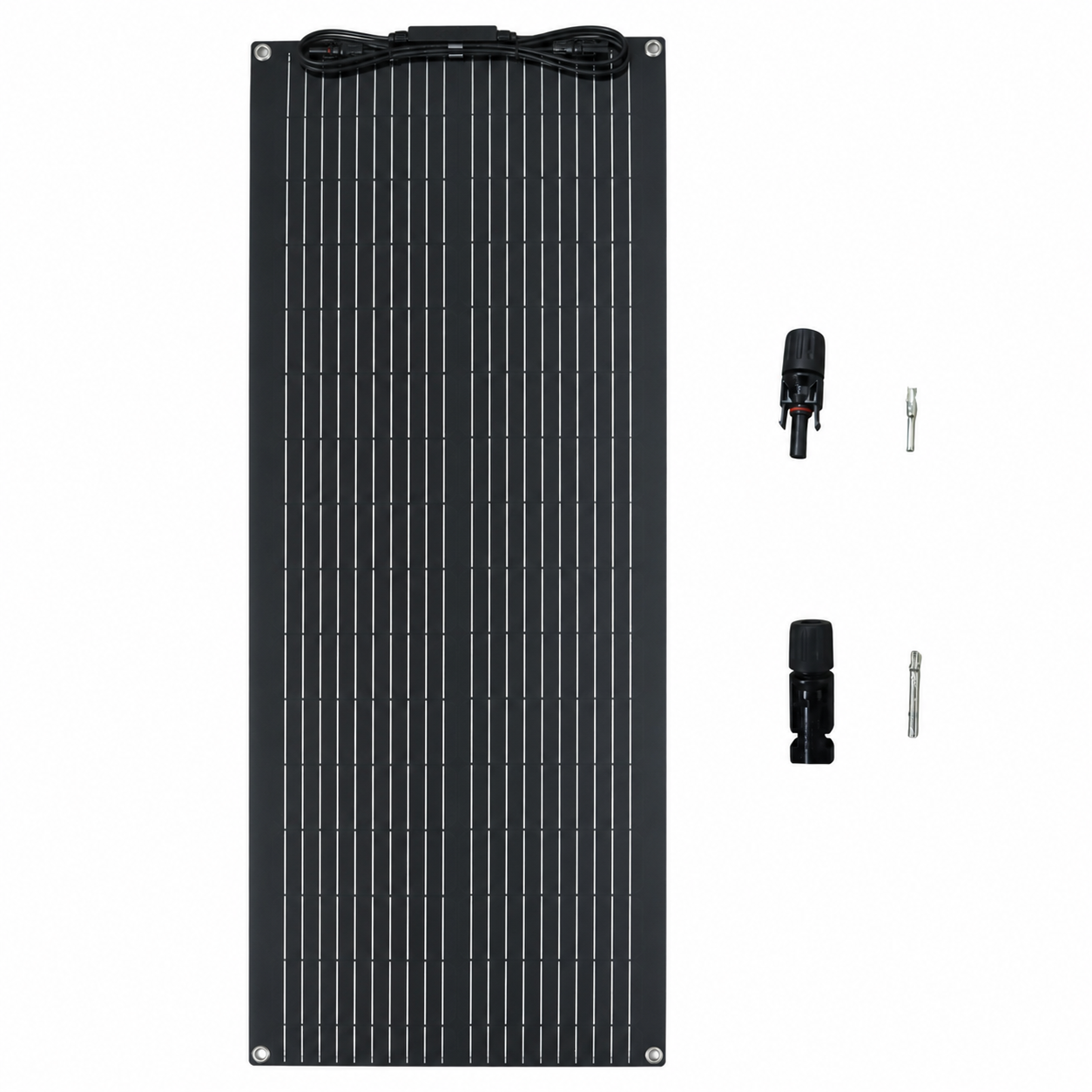 SolaBright Solar Panel Monocrystalline Semi-Flexible 18V 100W - SN35 Gambar produk SolaBright Solar Panel Monocrystalline Semi-Flexible 18V 100W - SN35 - 6
