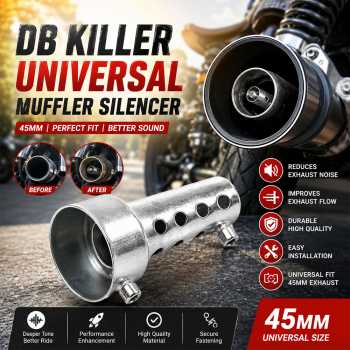 TOTMO Db Killer Universal Muffler Silencer Peredam Knalpot Motor - ES01010