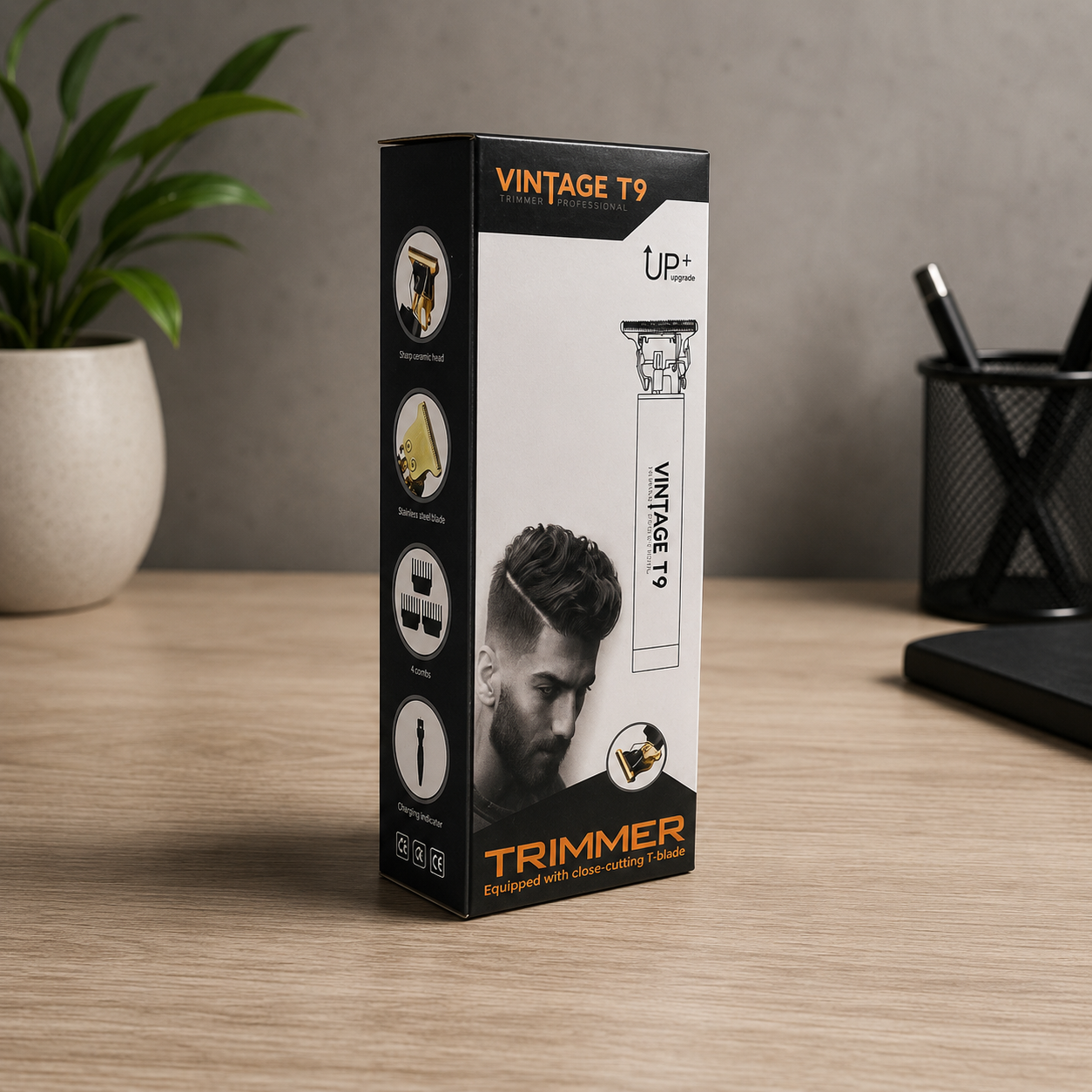 VIP Alat Cukur Rambut Elektrik Barber Hair Clipper Dragon n Phoenix - WS-T99 Gambar produk VIP Alat Cukur Rambut Elektrik Barber Hair Clipper Dragon n Phoenix - WS-T99 - Kemasan