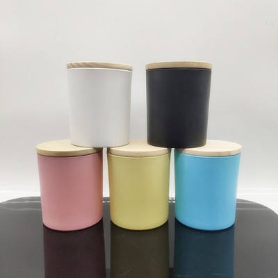 SOMICS Toples Lilin Kaca Candle Glass Jar with Wooden Lid - GL-10 Gambar produk SOMICS Toples Lilin Kaca Candle Glass Jar with Wooden Lid - GL-10 - 5
