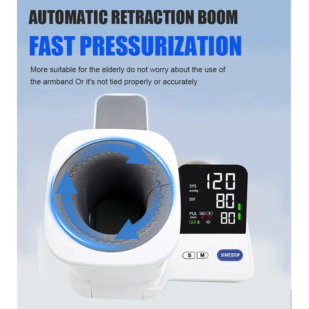 TENICA Tensimeter Digital Pengukur Tekanan Darah Tunnel English Voice - HSYL-XY11-H Gambar produk TENICA Tensimeter Digital Pengukur Tekanan Darah Tunnel English Voice - HSYL-XY11-H - 3