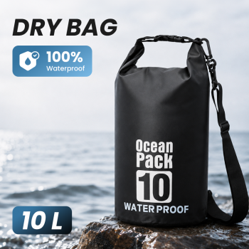 Dezlon Ocean Pack Dry Bag Waterproof Crossbody Tas Tahan Air Parasut - INU142