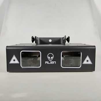 Gambar produk ALiEN Lampu Sorot Panggung Laser Stage Light Double Head RGB DMX 60W - EQ-60W - 6