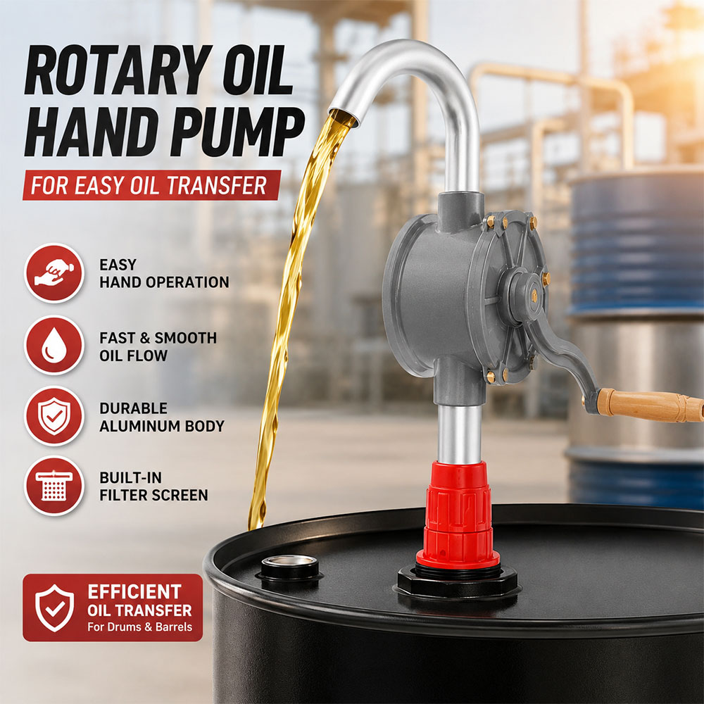 Kurbel Pompa Oli Minyak Engkol Drum Alumunium Rotary Oil Hand Manual - AM15 Gambar produk Kurbel Pompa Oli Minyak Engkol Drum Alumunium Rotary Oil Hand Manual - AM15 - Utama