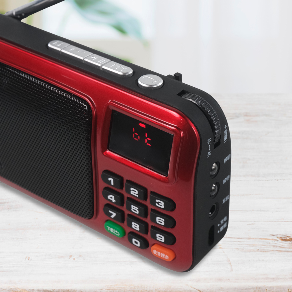 Rolton W405 Portable FM Radio Player TF Card - W405 Gambar produk Rolton W405 Portable FM Radio Player TF Card - W405 - 3