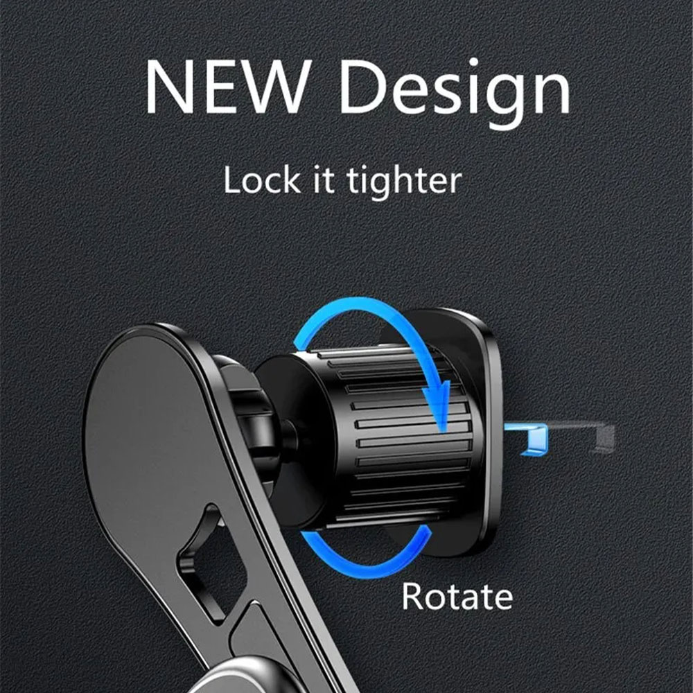 VIKE Holder HP Mobil Magnetic Foldable Car Phone Holder Extended Rod - D19 Gambar produk VIKE Holder HP Mobil Magnetic Foldable Car Phone Holder Extended Rod - D19 - 1