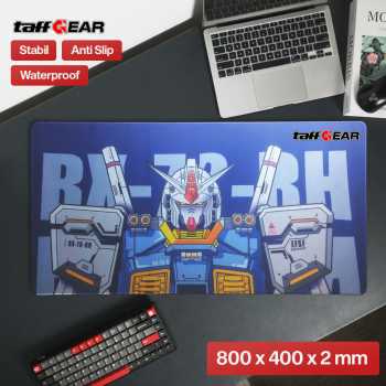 TaffGEAR Mouse Pad Gaming XL Gundam Desk Mat 800x400x2mm - KA-629