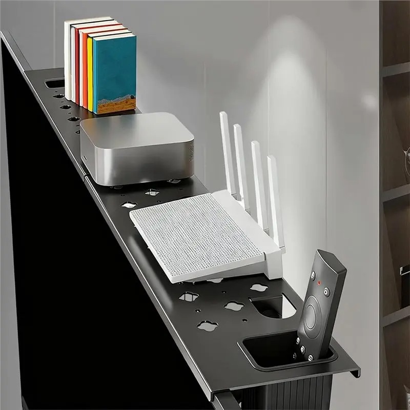BEISHI Rak Atas TV Top Shelf Stand Cold Rolled Steel Frame Adjustable - A25F Gambar produk BEISHI Rak Atas TV Top Shelf Stand Cold Rolled Steel Frame Adjustable - A25F - Utama