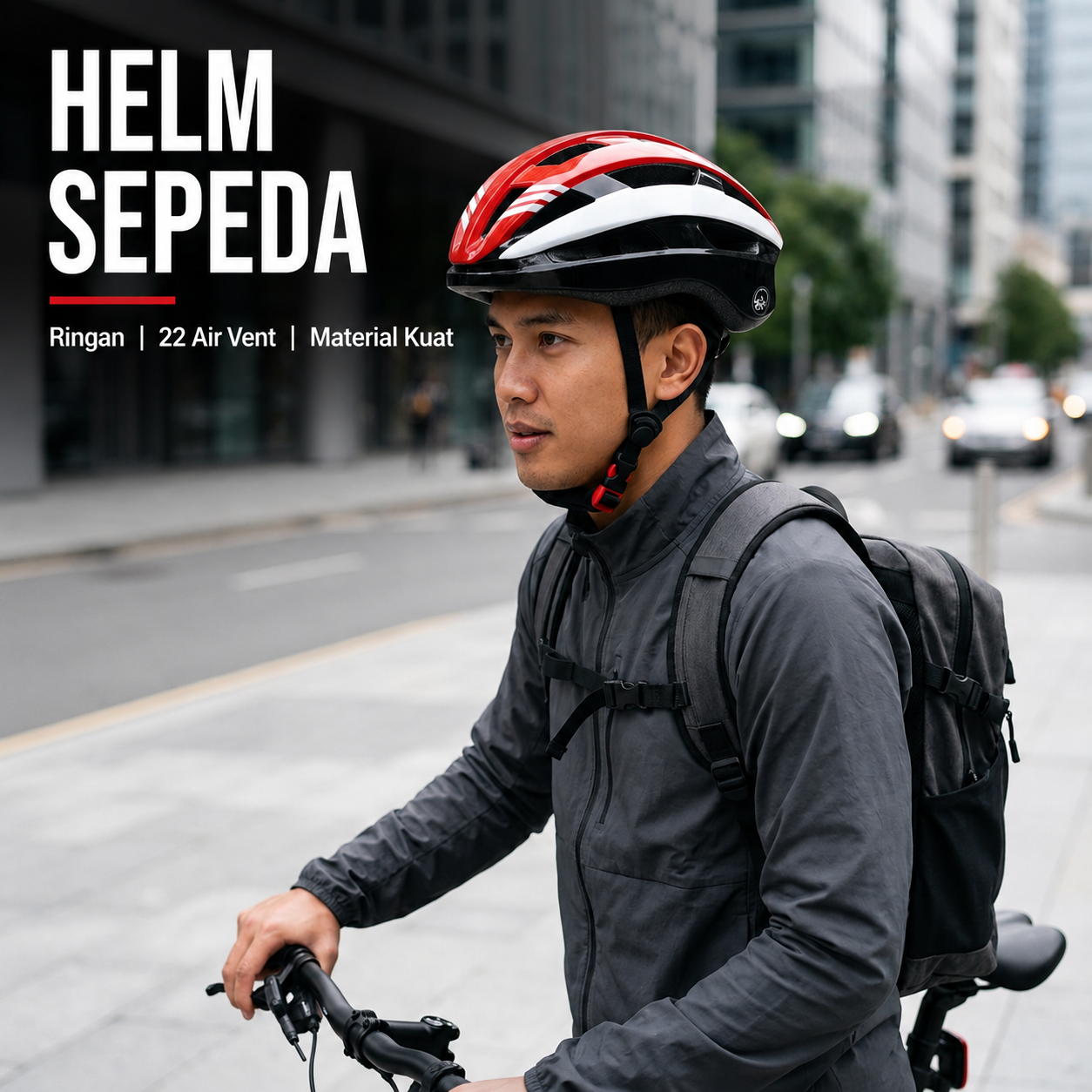 DEVIATE Helm Sepeda MTB Road Bike Bicycle Helmet 22 Air Vent - 037 Gambar produk DEVIATE Helm Sepeda MTB Road Bike Bicycle Helmet 22 Air Vent - 037 - Utama