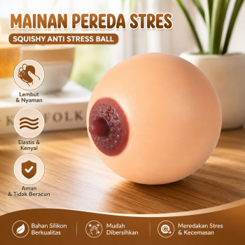 Mainan Pereda Stres Dewasa Anak Squishy Anti Stress Ball Silikon - SB75