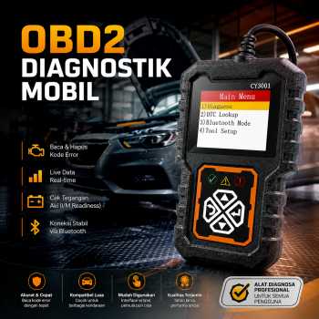 Everfun Alat OBD2 Pembaca Kode Diagnostik Mobil Otomotif Code Reader - CY3001