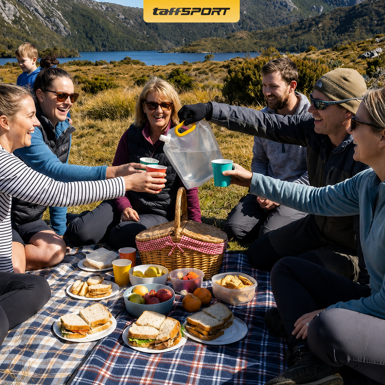 TaffSPORT Kantong Air Minum Lipat Multifungsi Portable Water Bag 1.5L - SD-5 Gambar produk TaffSPORT Kantong Air Minum Lipat Multifungsi Portable Water Bag 1.5L - SD-5 - 5
