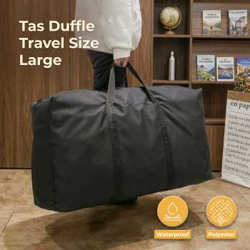 Gambar produk TaffGO Tas Duffle Jinjing Wanita Travel Bag Size Large - X78
