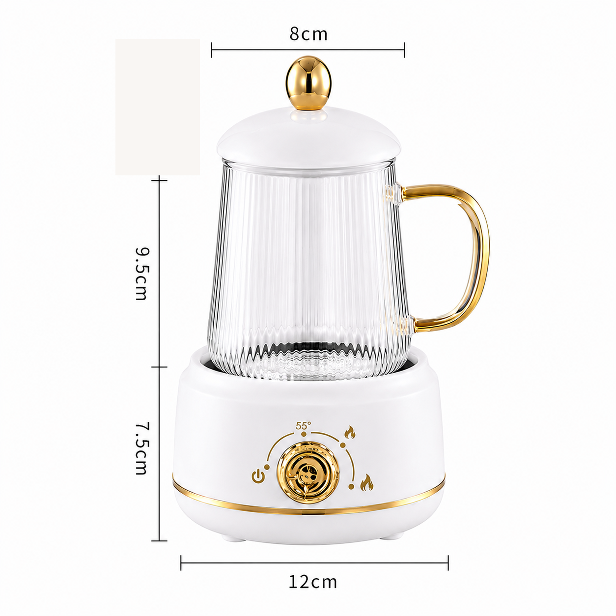 Gambar produk Kbxstart Teko Listrik Pemanas Air Water Heater Kettle Pot 360W 480ml - YSB-05 - 4