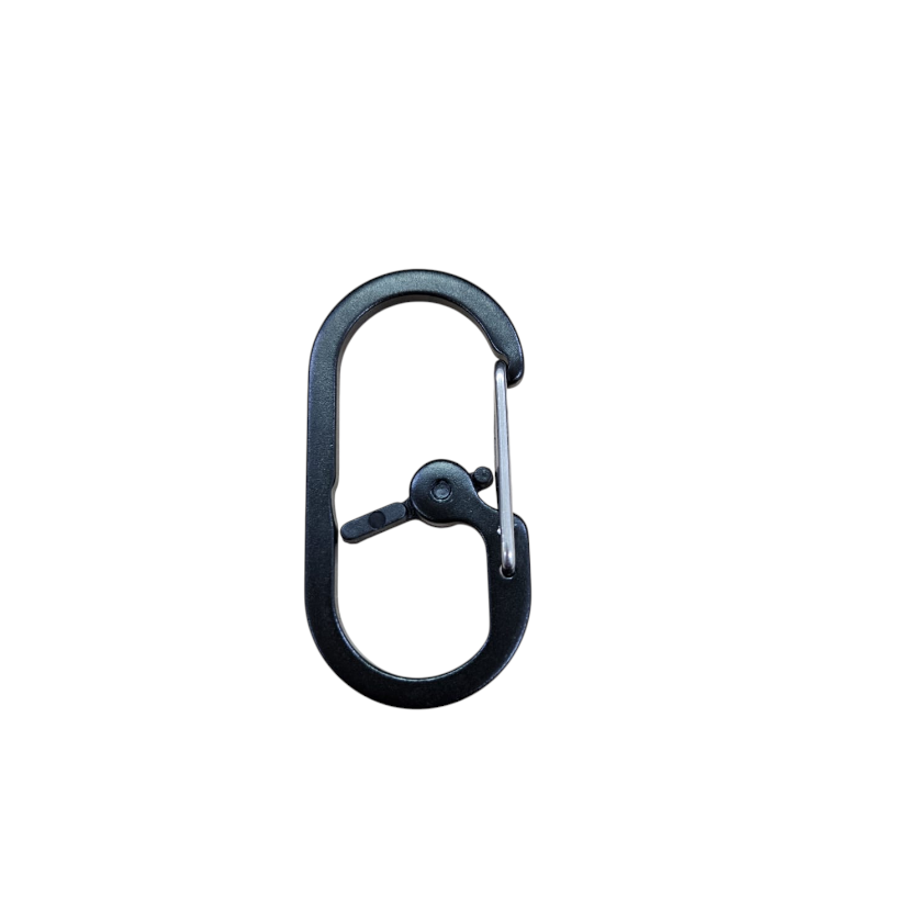 W-Biner Karabiner Carabiner Dual Loop Spring Lock Gantungan Kunci 36kg - GC010 Gambar produk W-Biner Karabiner Carabiner Dual Loop Spring Lock Gantungan Kunci 36kg - GC010 - 1