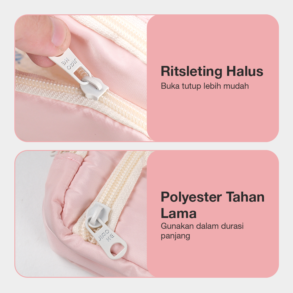 Botang Wenhua Tempat Pensil Multi Layer Case Compact Pouch Stationary - MG-1354 Gambar produk Botang Wenhua Tempat Pensil Multi Layer Case Compact Pouch Stationary - MG-1354 - 4