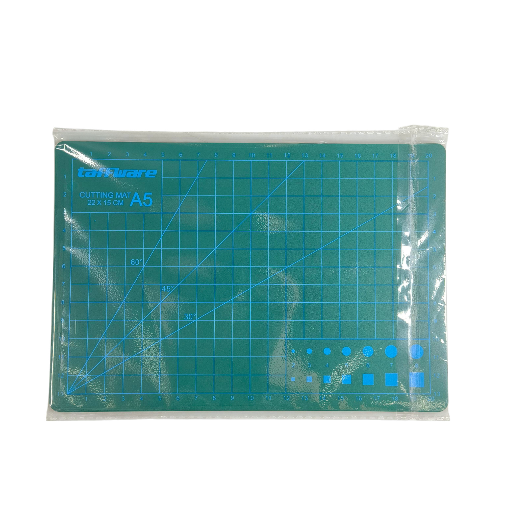 Taffware Working Pad Cutting Mat Alas Potong Papan Kerja A5 22x15cm - GKSA4 Gambar produk Taffware Working Pad Cutting Mat Alas Potong Papan Kerja A5 22x15cm - GKSA4 - Kemasan