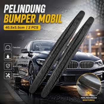 WRX Stiker Pelindung Bumper Guard Mobil Adhesive 40.5x5.5cm 2 PCS - BW45