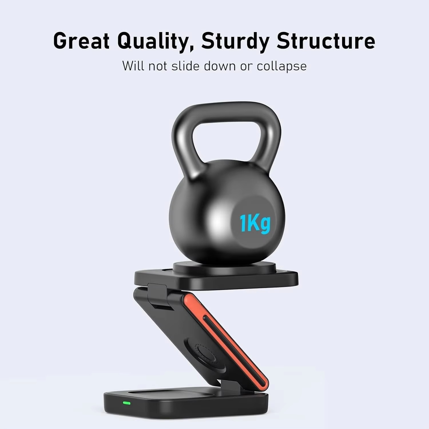 ZEBRONICS Wireless Charger 3in1 Foldable iPhone Apple Watch AirPods - IW20 Gambar produk ZEBRONICS Wireless Charger 3in1 Foldable iPhone Apple Watch AirPods - IW20 - 4