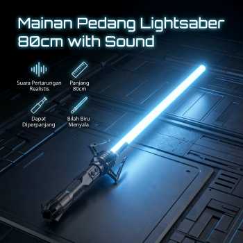 STAR-X Mainan Pedang Lightsaber Star Wars Retractable 80cm with Sound - SX-8