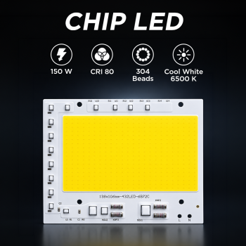 Ovicart LED COB Chip Driver Free 220V 5054 Lamp Board Beads 304 - HO15