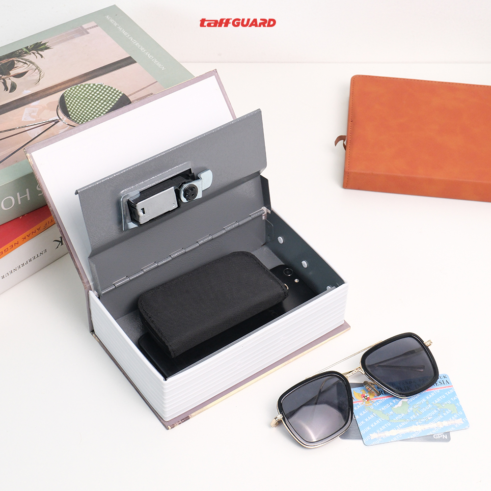 TaffGUARD Brankas Buku Novel Password Hidden Safe Box Size S - KB-20P Gambar produk TaffGUARD Brankas Buku Novel Password Hidden Safe Box Size S - KB-20P - 6