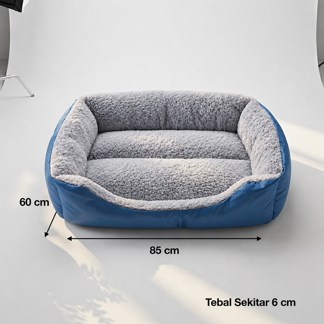 Naturelife Tempat Tidur Hewan Peliharaan Anjing Kucing Pet Dog Bed Size XL - NR884 Gambar produk Naturelife Tempat Tidur Hewan Peliharaan Anjing Kucing Pet Dog Bed Size XL - NR884 - 8