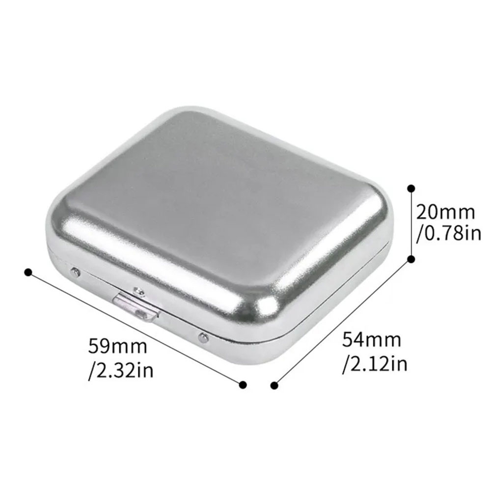 VOV Asbak Rokok Mini Metal Ashtray Ash with Cigeratte Holder Portable - JL35 Gambar produk VOV Asbak Rokok Mini Metal Ashtray Ash with Cigeratte Holder Portable - JL35 - 6