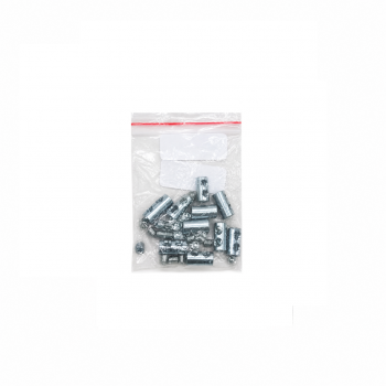 Gambar produk KELN Klem Seling Kawat Kuku Macan Clip Vertical Type A 1.5-2.0mm 10PCS - KL010A - Kemasan