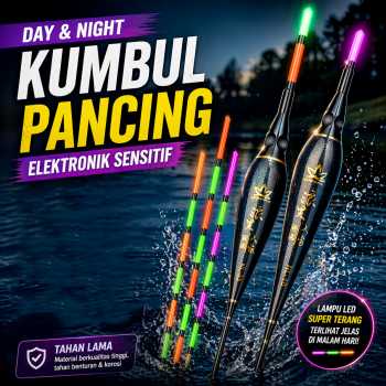 Gambar produk TaffSPORT Kumbul Pelampung Pancing LED Luminous Fishing Float 1 PCS - DS-10