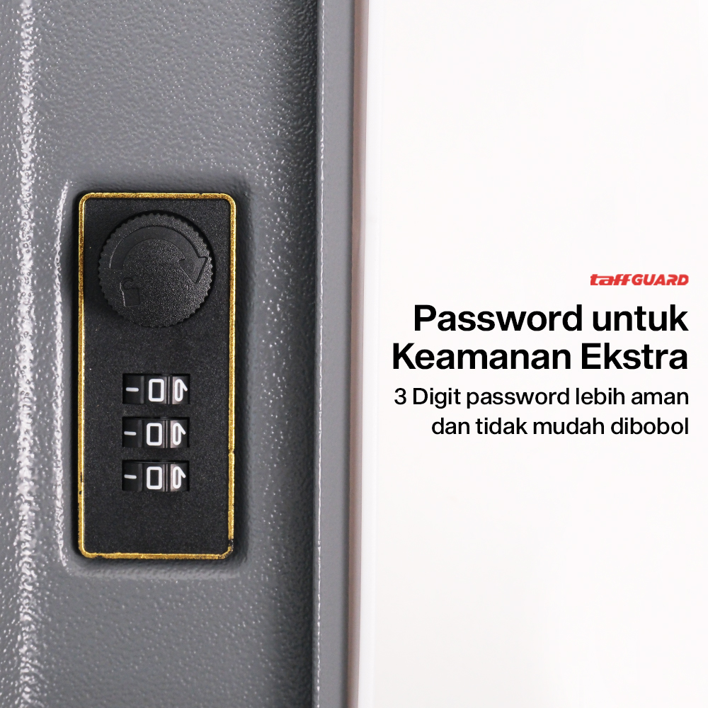 Gambar produk TaffGUARD Brankas Buku Novel Password Hidden Safe Box Size S - KB-20P - 2