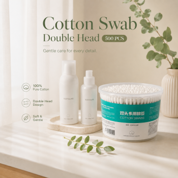 BTX Cotton Swab Korek Kuping Double Headed Baby Ear Boogers 500 PCS - INU130