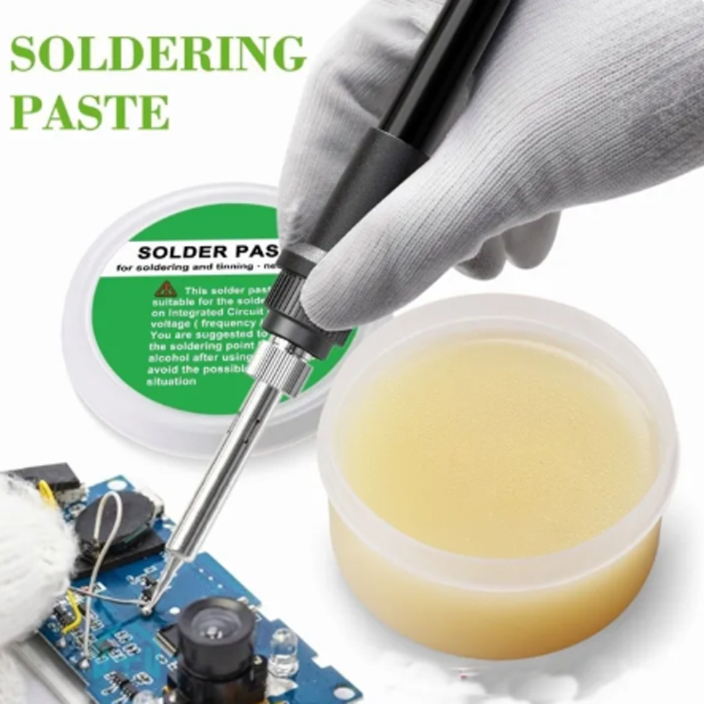 Wanbao Pasta Solder Paste Welding Rosin Lead Free Protection 100g - YF-HB-200 Gambar produk Wanbao Pasta Solder Paste Welding Rosin Lead Free Protection 100g - YF-HB-200 - 1
