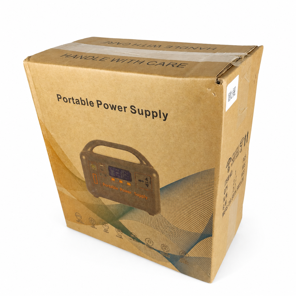 Gambar produk SUYIJIA Portable Power Supply Station Outdoor Generator 400W 60000mAh - M400-01 - Kemasan