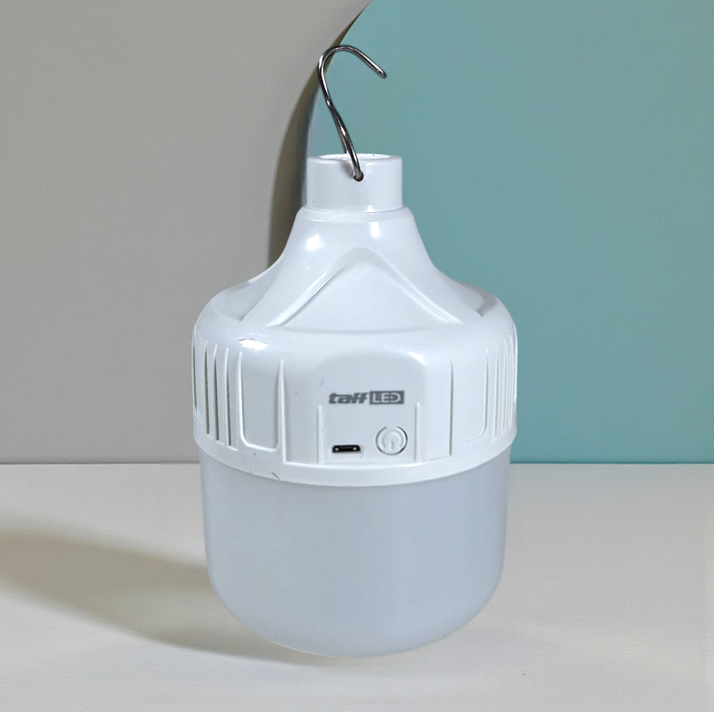 TaffLED Lampu LED Emergency Camping Multifungsi Cool White 80W 3600mAh - LB180 Gambar produk TaffLED Lampu LED Emergency Camping Multifungsi Cool White 80W 3600mAh - LB180 - 1