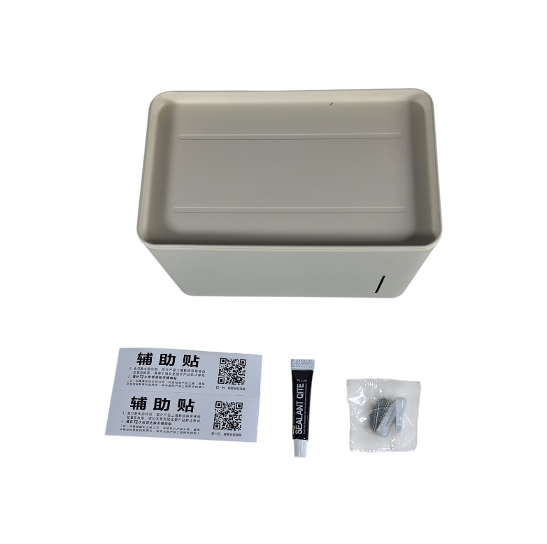 Gambar produk OPALINE Tempat Tisu Rak Gantung Kamar Mandi Tissue Box Storage Rack - OP-10 - 4
