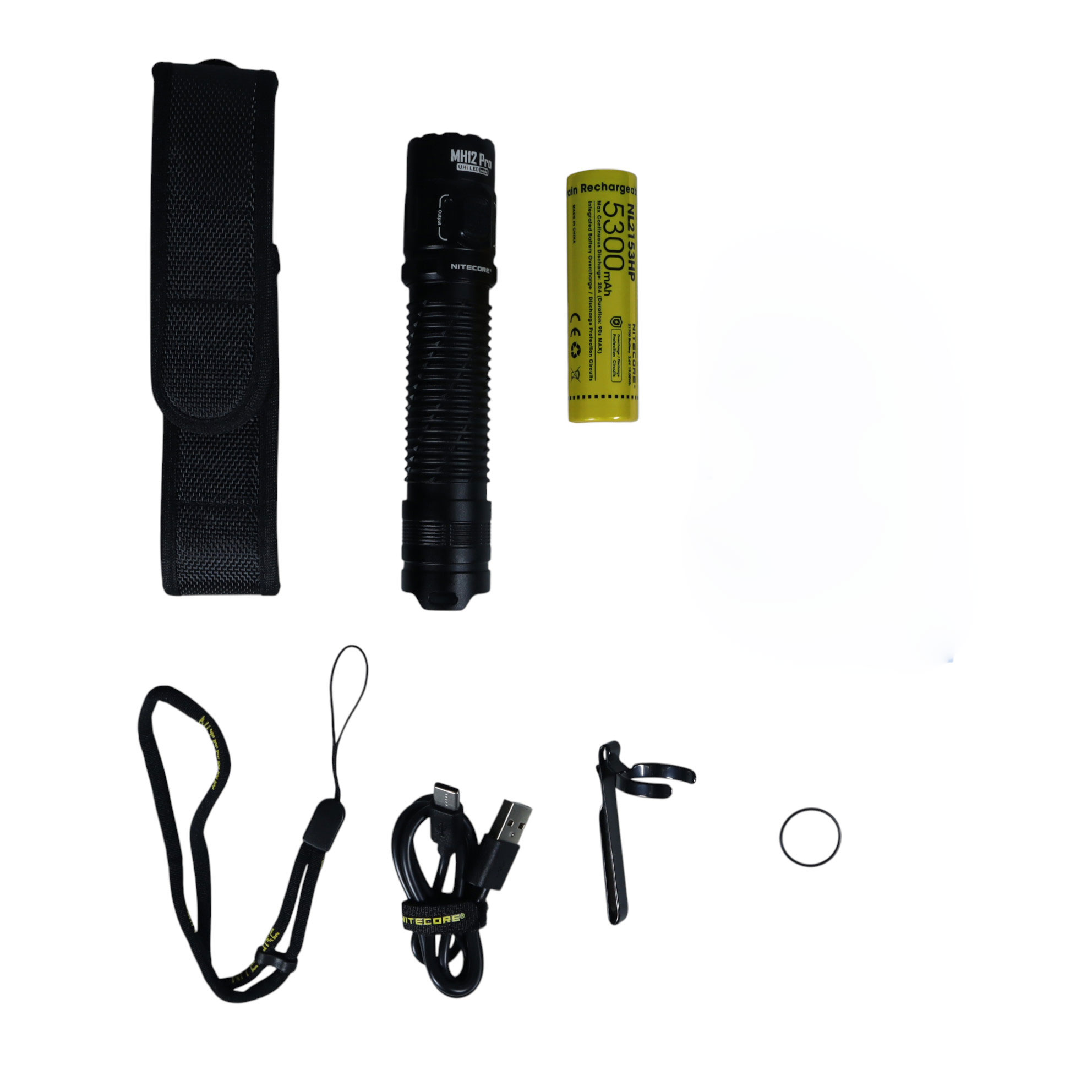 Gambar produk NITECORE Senter LED NiteLab UHi 40 Tactical IP68 3300 Lumens - MH12 Pro - 8
