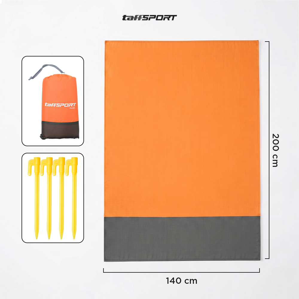 TaffSPORT Tikar Lipat Matras Camping Piknik Waterproof Mat 140x200cm - FS-008 Gambar produk TaffSPORT Tikar Lipat Matras Camping Piknik Waterproof Mat 140x200cm - FS-008 - 8