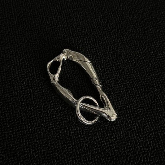 Gmarty Gantungan Kunci Carbiner Skena Gothic Keychain Y2K Alloy - GB6730 Gambar produk Gmarty Gantungan Kunci Carbiner Skena Gothic Keychain Y2K Alloy - GB6730 - Kemasan