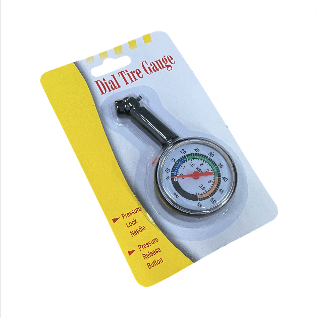 KAWISH Alat Ukur Tekanan Ban Mobil Motor Manometer Analog Tire Gauge - KWS130 Gambar produk KAWISH Alat Ukur Tekanan Ban Mobil Motor Manometer Analog Tire Gauge - KWS130 - Kemasan