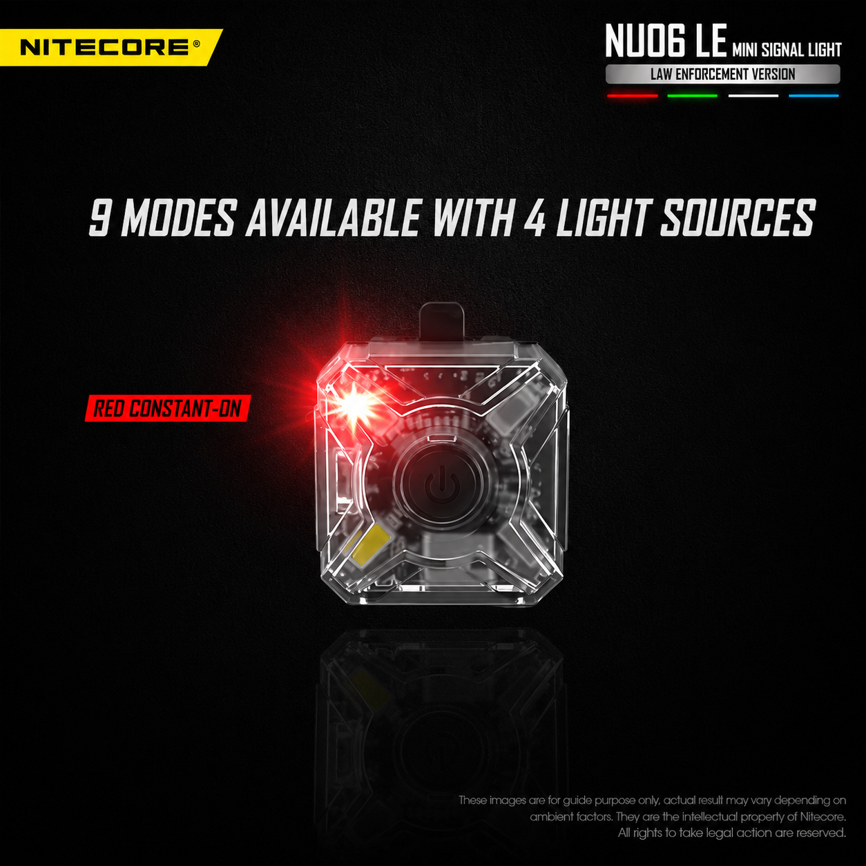 NITECORE Senter LED Mini Headlamp Rechargeable 15 Lumens - NU06 LE Gambar produk NITECORE Senter LED Mini Headlamp Rechargeable 15 Lumens - NU06 LE - 4