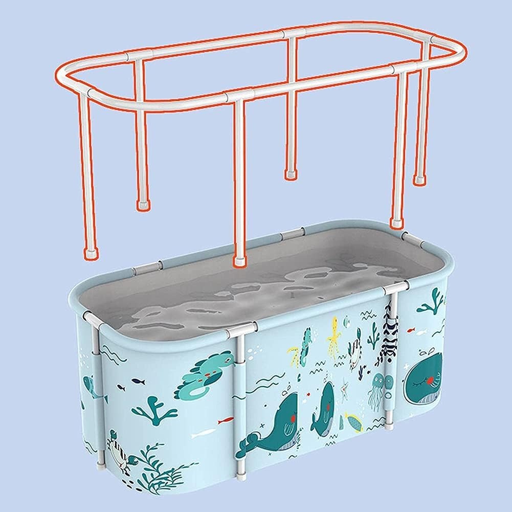 Xueqin SPA Bathtub Lipat Portable Adult Folding Bath 120x58x48cm - 18403 Gambar produk Xueqin SPA Bathtub Lipat Portable Adult Folding Bath 120x58x48cm - 18403 - 2