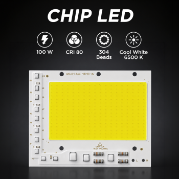 Ovicart LED COB Chip Driver Free 220V 5054 Lamp Board Beads 304 - HO15