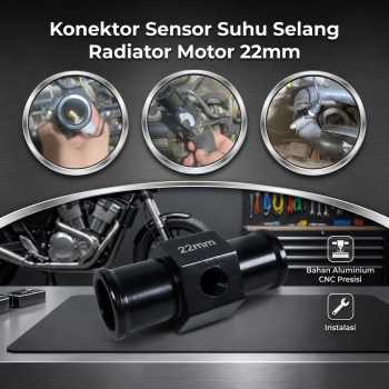 OTOHEROES Aksesoris Sensor Konektor Suhu Selang Radiator Mesin Motor