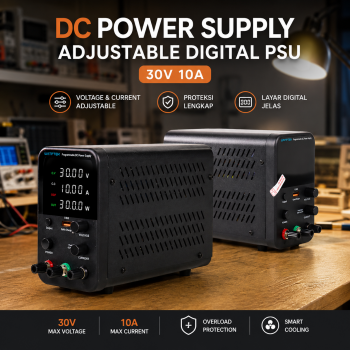 WANPTEK DC Power Supply Adjustable Digital PSU 30V 10A - WPS3010H
