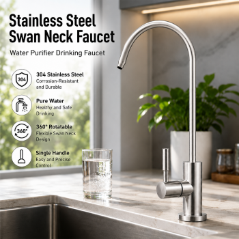 BULSM Keran Air Angsa Stainless Steel Water Purifier Drinking Faucet - A-899