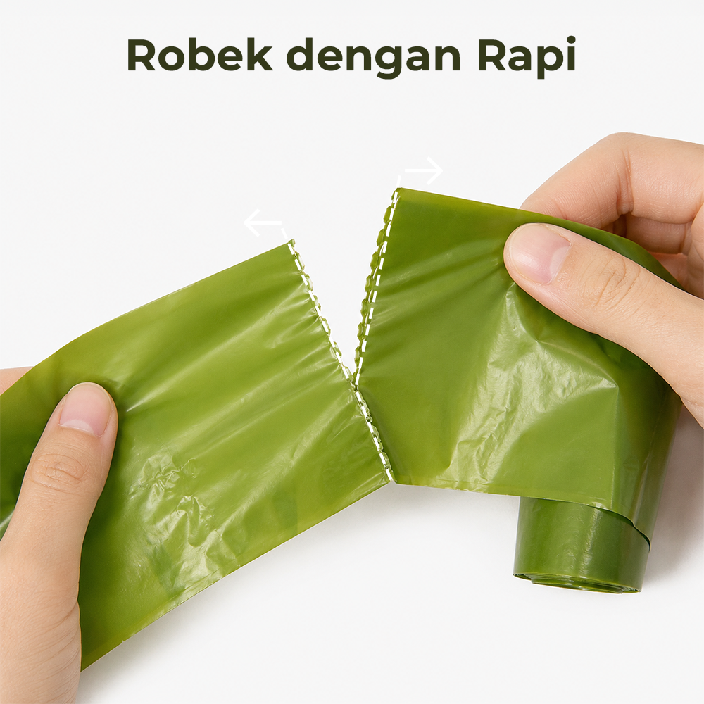 Sudui Plastik Kotoran Binatang Anjing Poop Bags 16 Roll with Dispenser - SU115 Gambar produk Sudui Plastik Kotoran Binatang Anjing Poop Bags 16 Roll with Dispenser - SU115 - 4